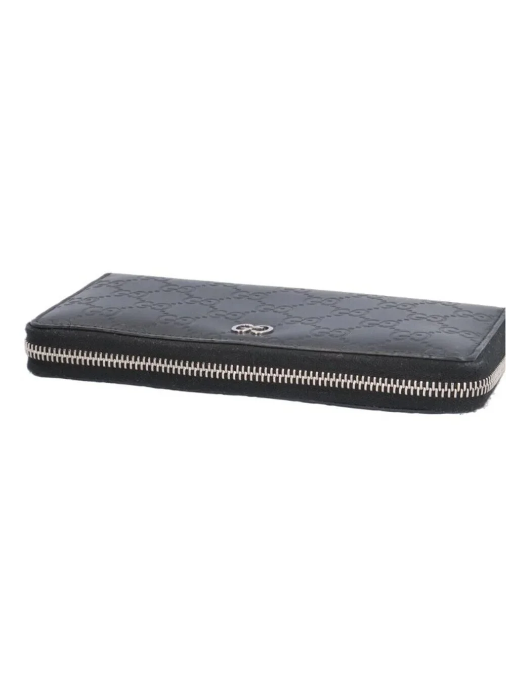 ★SOLD★ Guccissima Wallet Leather Wallets Black - Picture 9 of 10